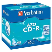 Disk CD-R 700MB/80min Verbatim DataLifePlus jewel [ POUZE PO 10-ti KS ]