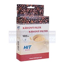 Zboží na objednávku - Kávový filtr č.2 100ks v balení