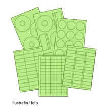 Etikety R0120 zelené 100listů