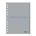Výprodej - Rozřaďovač A4 1-20 listů plastový šedý Durable 6522