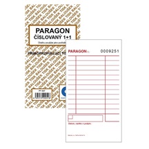 Tiskopis Paragon BAL číslovaný 1+1 NCR  PT007