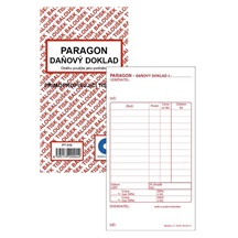 Tiskopis Paragon BAL daňový doklad NCR  PT010