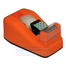 Zboží na objednávku - Zásobník odvíječ pásky LINEX + lepicí páska 19x33 oranžová