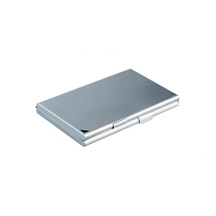 Zboží na objednávku - Pouzdro na vizitky BUSINESS CARD BOX duo Durable 2433 stříbrný hliník