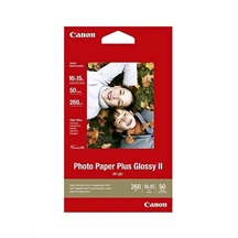 Papír Canon PP201 Photo Paper Plus Glossy 10x15cm, 260 g/m2, 50 ks