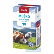 Mléko odtučněné trvanlivé 1lt TATRA 0.5%