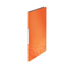Katalogová kniha A4 Leitz BEBOP 20kapes oranžová 45640045