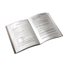 Katalogová kniha A4 Leitz BEBOP 20kapes červená 45640025