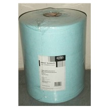 Zboží na objednávku - Průmyslová utěrka Du Pont™ Sontara EC® LIGHT, 32,5 x 42 cm, modrá, 500 útr.