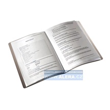 Katalogová kniha A4 Leitz BEBOP 40kapes bílá 45650001