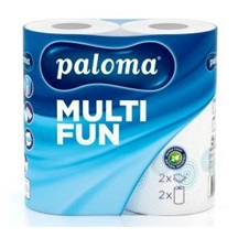 Kuchyňské utěrky  PALOMA  Multifun tisk 2vrstvy  2role