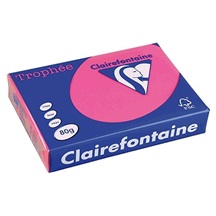 Papír Clairefontaine A3/120g/250 1319 intenzivní růžová