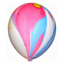 Balónky nafukovací  průměr 30cm/10ks duha