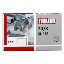 Spony do sešívačky 24/8  1000ks Novus Super