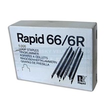 Spony do sešívačky 66/6R  5000ks Rapid electric očko