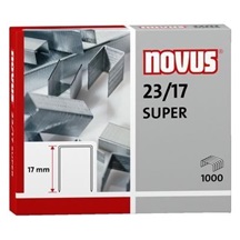 Spony do sešívačky 23/17  1000ks Novus Super