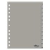 Rozřaďovač A4 1-12 listů plastový šedý Durable 6512