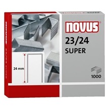 Spony do sešívačky 23/24  1000ks Novus Super