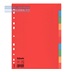 Rozřaďovač A4 2x5 listů barevný papír Esselte Economy 100201
